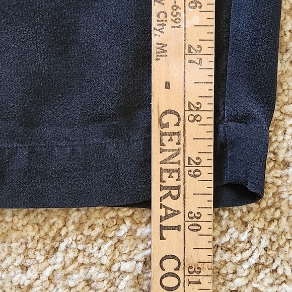 Eileen Fisher Woman Georgette Silk Wide Leg Pants Size 1X Color Black - Picture 10 of 16